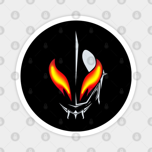 Ultraman Belial (Minimalist) Magnet by The Toku Verse